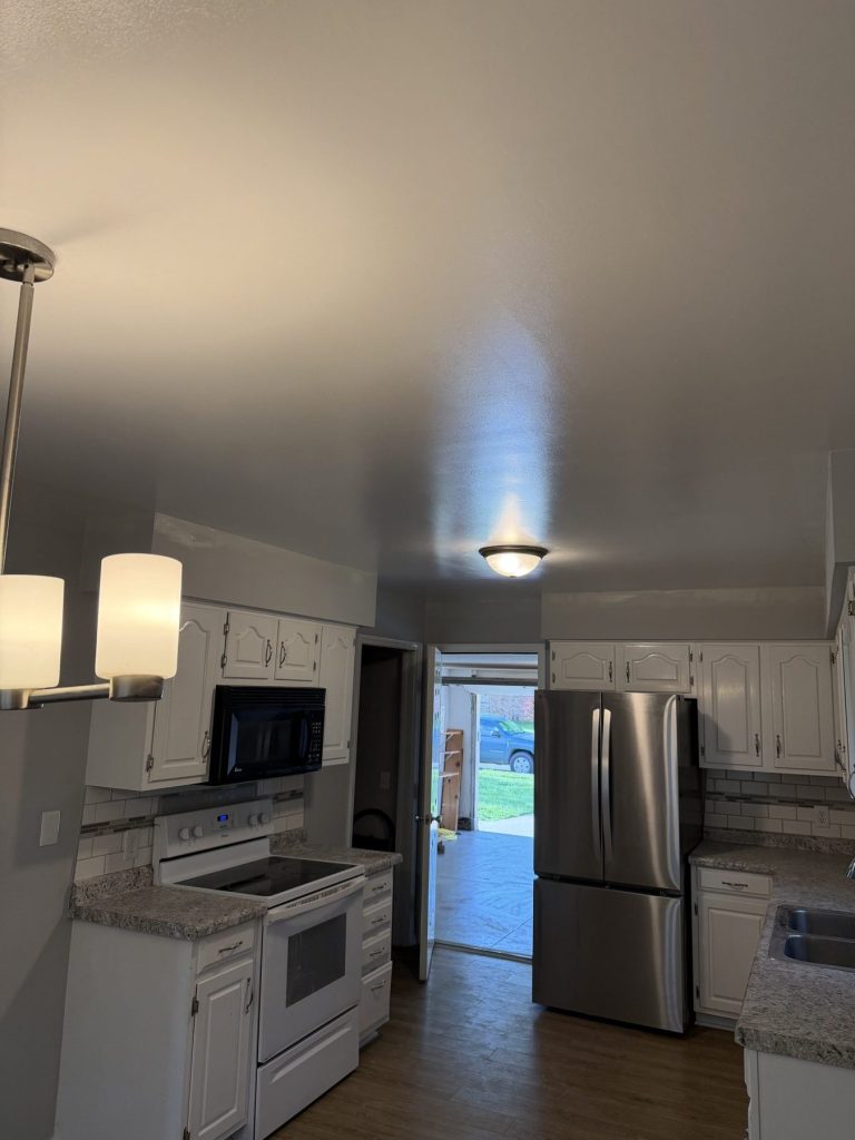 Aubrey-area kitchen during a Legend Movers residential move